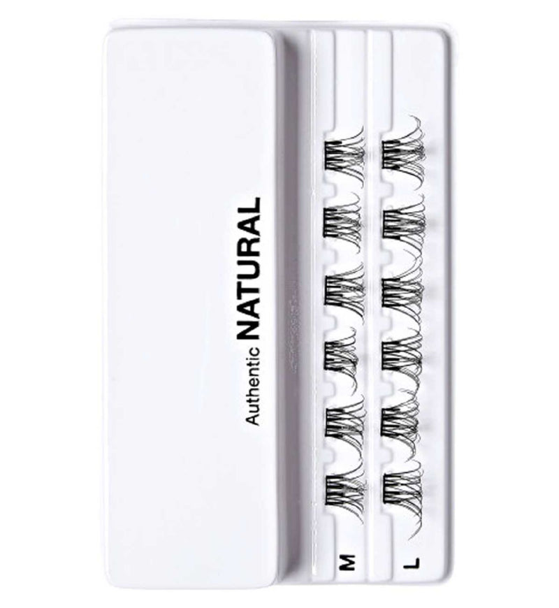 KISS single false eyelashes Style 12 lash strips, UK version