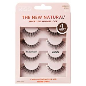 KISS multipack nude blazer lash clusters beauty product, UK version