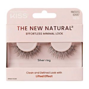 KISS false lashes The New Natural single pack (British brand)