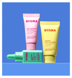BYOMA Clarifying Starter Kit mini trio moisturising cleanser - British product