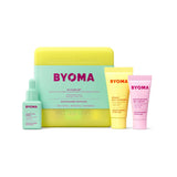 BYOMA Clarifying Starter Kit mini trio moisturising cleanser - British product