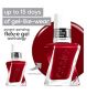 Essie Gel Couture nail polish burgundy 13.5ml, UK version