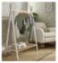 CuddleCo Nola clothes rail white natural - British product