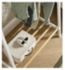 CuddleCo Nola clothes rail white natural - British product