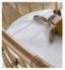 CuddleCo Aria Wave Rattan Crib - British product
