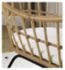 CuddleCo Aria Wave Rattan Crib - British product