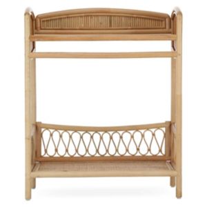 CuddleCo Aria Wave rattan changing table - British product