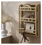 CuddleCo Aria Wave Rattan Bookshelf