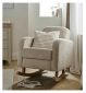 CuddleCo Etta Boucle Nursing Chair Mushroom - British product