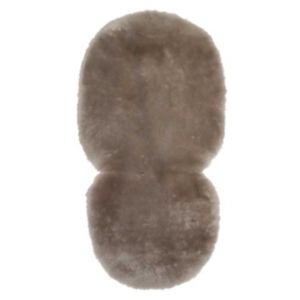 Naturally Sheepskins Snuggly sheepskin pram liner taupe, imported from the UK