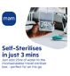 MAM Original Style Soother 16+ months Blue Mummy silicone teat, imported from the UK