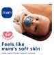 MAM Original Style Soother 16+ months Blue Mummy silicone teat, imported from the UK