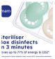 MAM Original Style Soother 16+ months Blue Mummy silicone teat, imported from the UK
