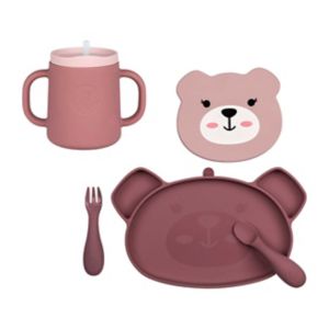 Tum Tum Silicone Weaning Set and 3-Way Cup (British brand)