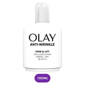 Olay Anti-Wrinkle Face Lotion 100ml, imported from the UK