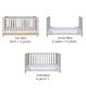 Tutti Bambini Hygge Cot Bed Light Oak White Sand (British brand)