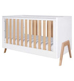 Tutti Bambini Fuori Cot Bed WhiteLight Oak