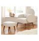 Tutti Bambini Micah Rocking Chair Boucle Fresh Cream (British brand)