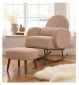 Tutti Bambini rocking chair blush (British brand)