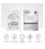 Silver Cloud silver satin pillowcase 50 x 75cm (British brand)