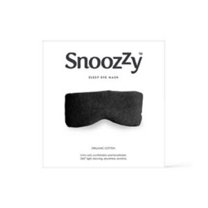 SnoozZy Cotton Eye Mask Dark Grey (British brand)