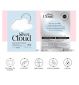 Silver Cloud white satin pillowcase twin pack (British brand)