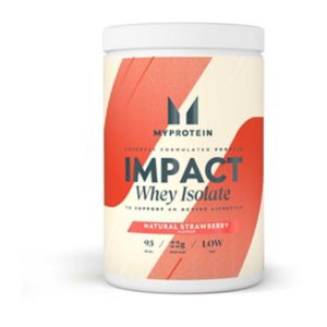 Myprotein whey isolate strawberry flavour 480g imported from the UK