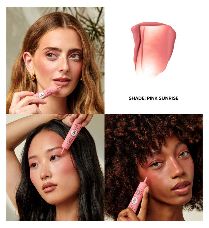Nudestix Nudescreen Blush Tint SPF 30, imported from the UK