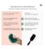 Manta white hairbrush designed for fragile hair, imported from the UK