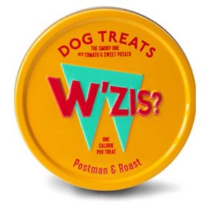 W'ZIS Plant Based Dog Treats Postman Roast 50g (British brand)
