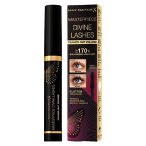 Max Factor Masterpiece Divine Lashes Mascara Rich Black 8ml (British brand)