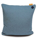 COZY UNA Wireless Heated Cushion 45 by 45cm Royal Blue
