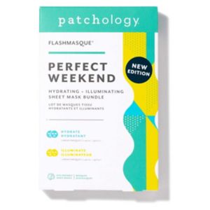 Patchology Perfect Weekend FlashMasque Kit Hydrating Illuminate bundles, imported from the UK