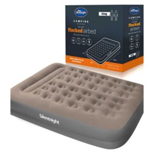 Silentnight Grey Electric Airbed King (British brand)