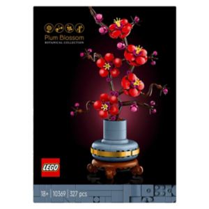 LEGO Icons Plum Blossom Floral Model Set, imported from the UK