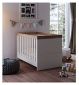 Little Acorns Burlington cot bed Cashmere & Truffle, UK version