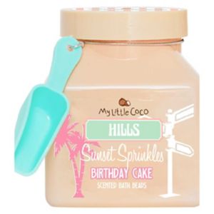 My Little Coco Hills Sunset Sprinkles Bath Beads 425g, imported from the UK