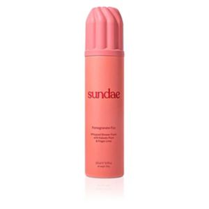 Sundae Pomegranate Fizz shower foam (British brand)