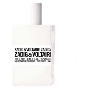 Zadig & Voltaire This is Her perfume bottle 30ml (British brand)