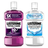 Listerine Family Bundle Two Mouthwash Bottles Duo Set, UK version