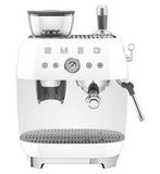 SMEG Espresso Coffee Machine with Grinder White