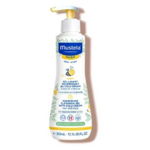 Mustela Nourishing Cleansing Gel With Cold Cream 300ml, imported from the UK