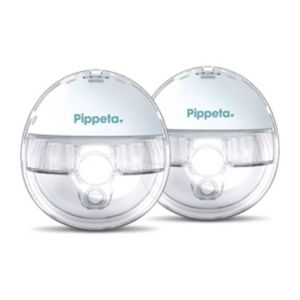 Pippeta LED Hands Free Breast Pump Compact 2pk, imported from the UK