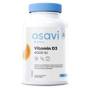 Osavi Vitamin D3 4000IU Softgel Capsules 120