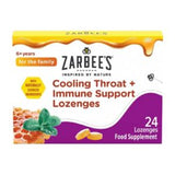Zarbee's Throat Lozenges Honey Peppermint 24 Count (British brand)