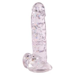 Ann Summers Glitter Dildo Silver 6 inch - British product