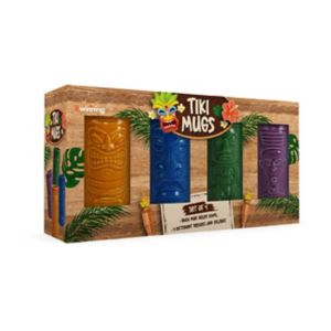 Winning Tiki Mugs Set Of 4