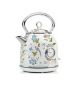 Laura Ashley Dome Kettle Elveden White 1.7L imported from the UK