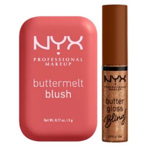 NYX blush and lip gloss set 5g 8ml, imported from UK