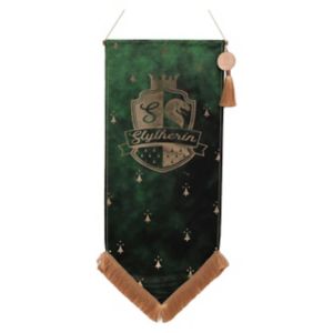 Warner Bros Harry Potter Slytherin hanging banner (British brand)